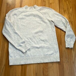 LOFT funfetti pull over sweater
